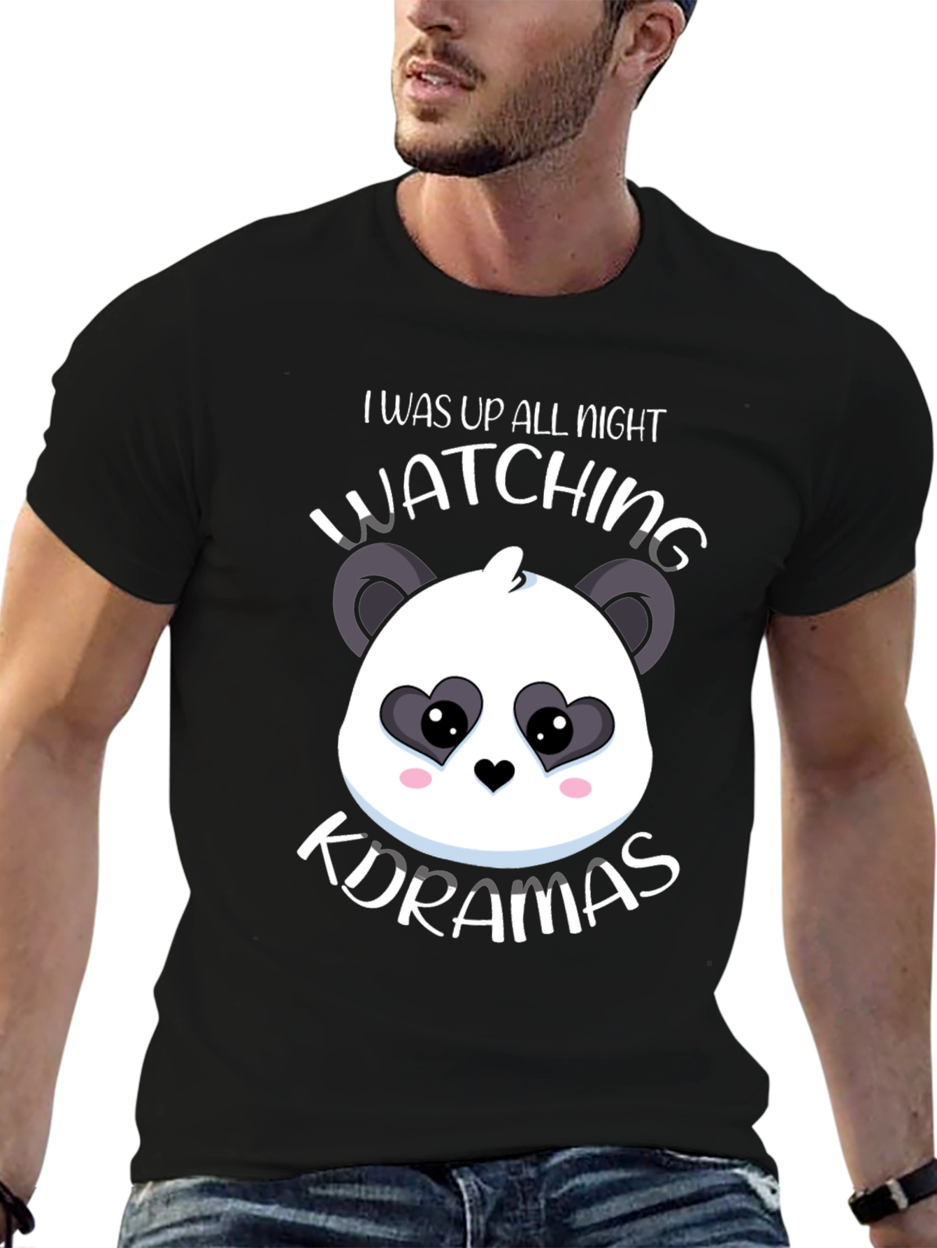 I Was Up All Night Watching K-Dramas T-Shirt