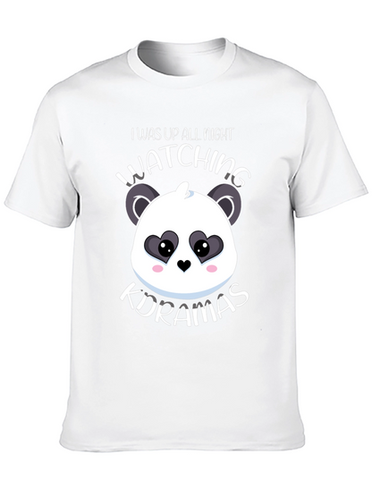 I Was Up All Night Watching K-Dramas T-Shirt