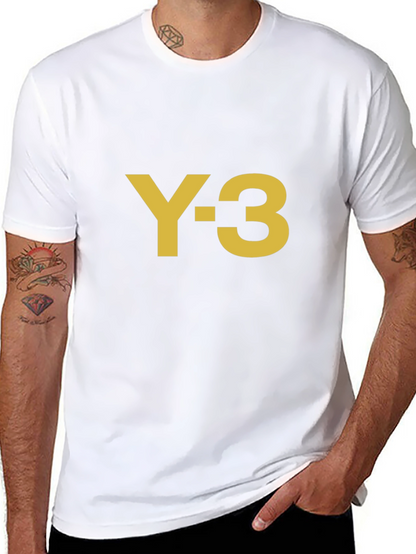 Y-3 Logo Black T-Shirt