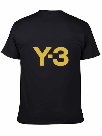 Y-3 Logo Black T-Shirt