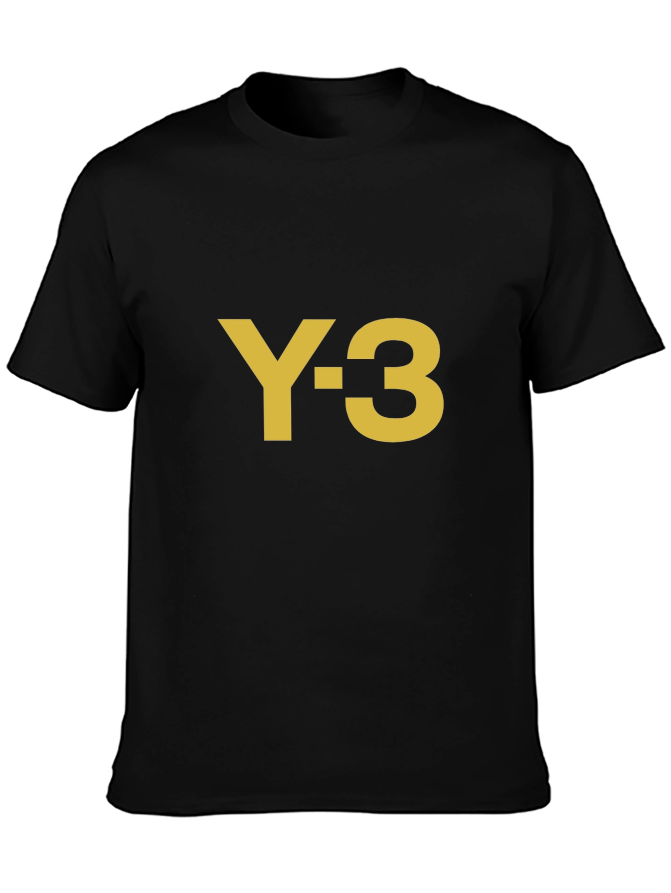 Y-3 Logo Black T-Shirt