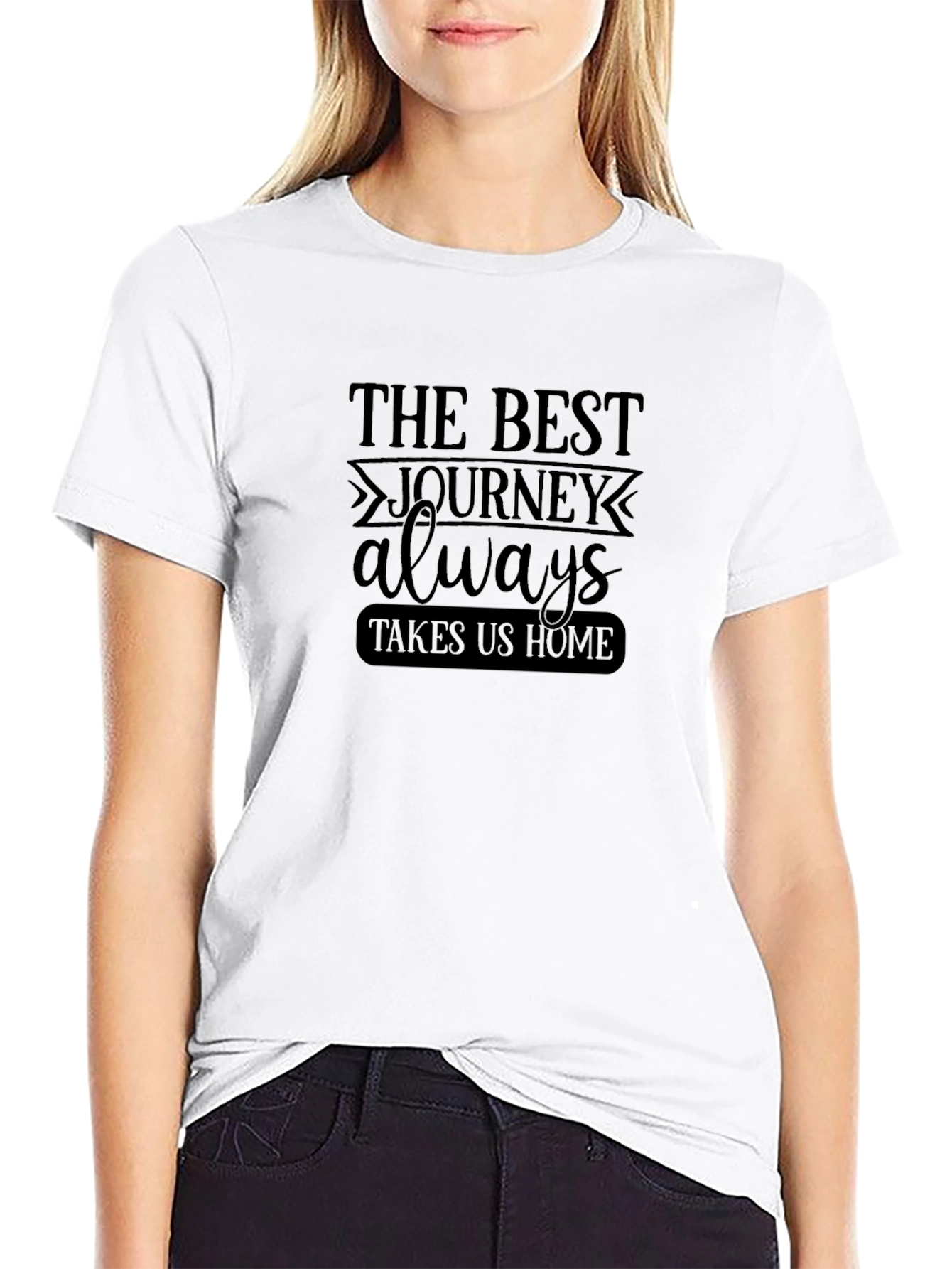 The Best Journey T-Shirt - Unisex Black Tee