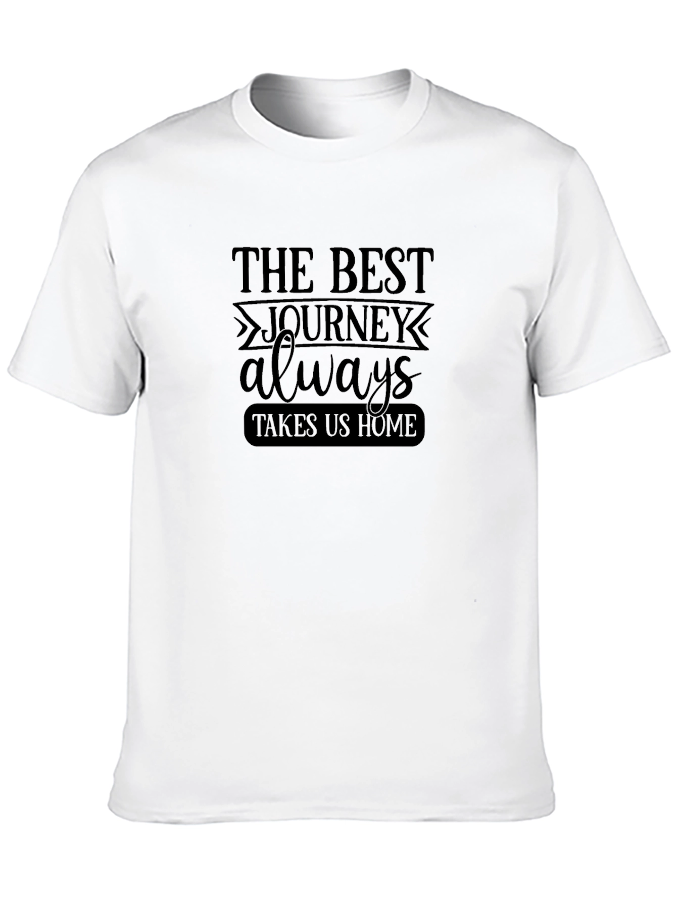The Best Journey T-Shirt - Unisex Black Tee