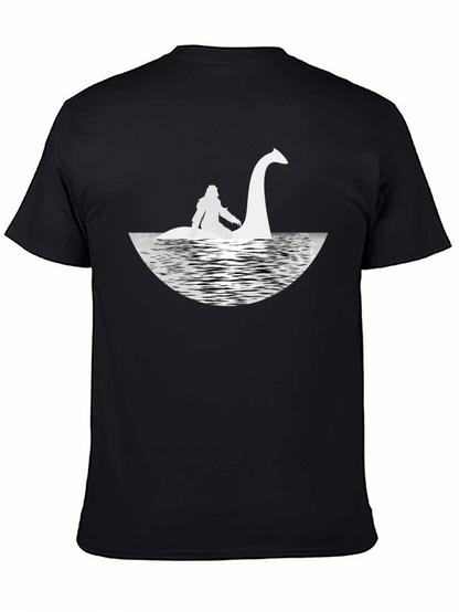Loch Ness Monster T-Shirt - Black Nessie Tee