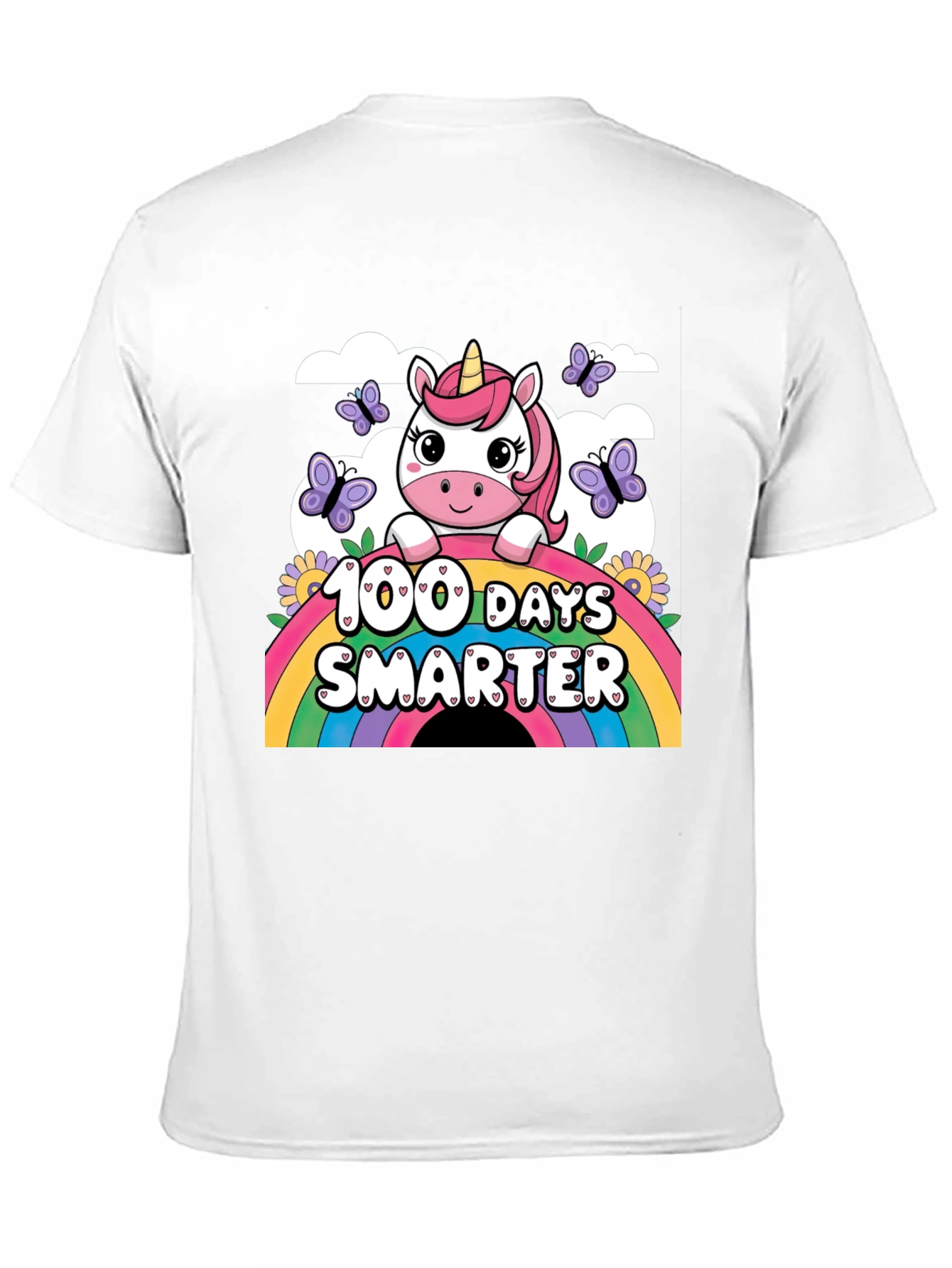 100 Days Smarter Unicorn T-Shirt