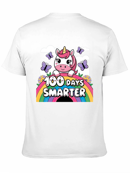 100 Days Smarter Unicorn T-Shirt