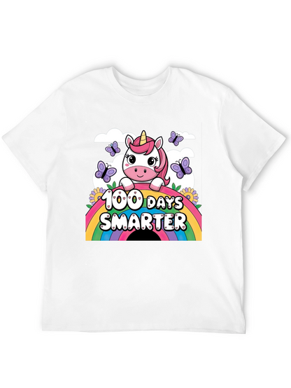 100 Days Smarter Unicorn T-Shirt