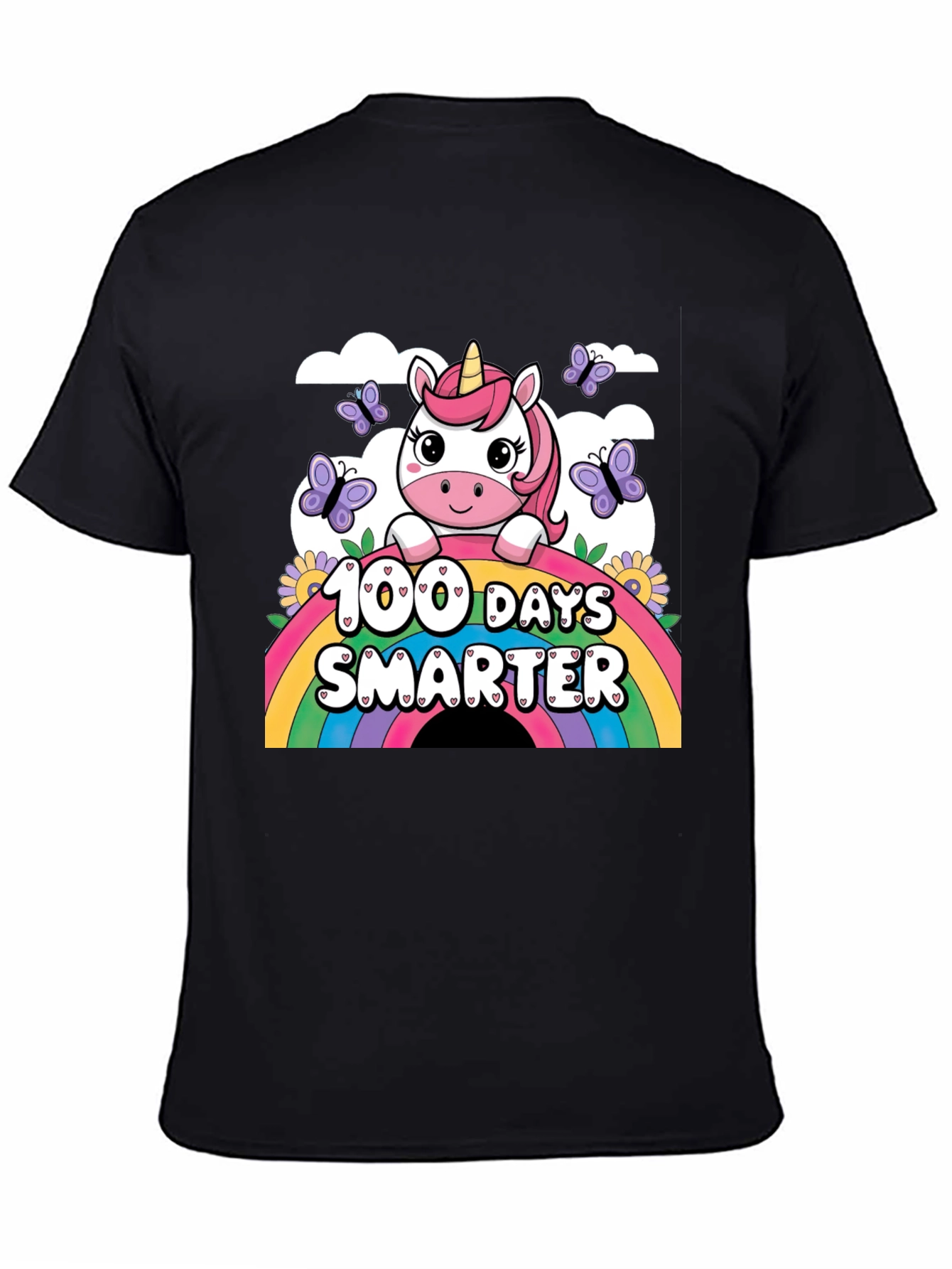 100 Days Smarter Unicorn T-Shirt