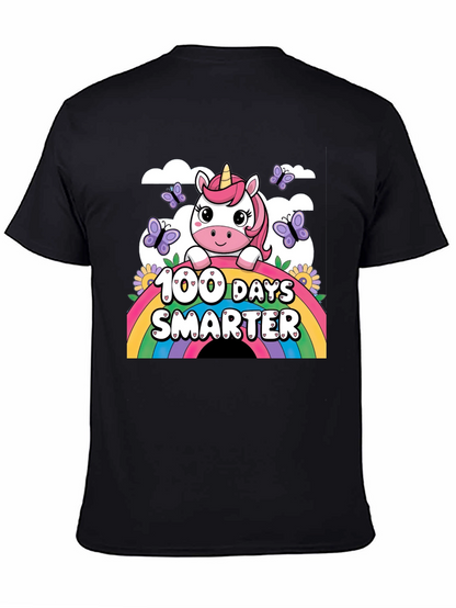 100 Days Smarter Unicorn T-Shirt