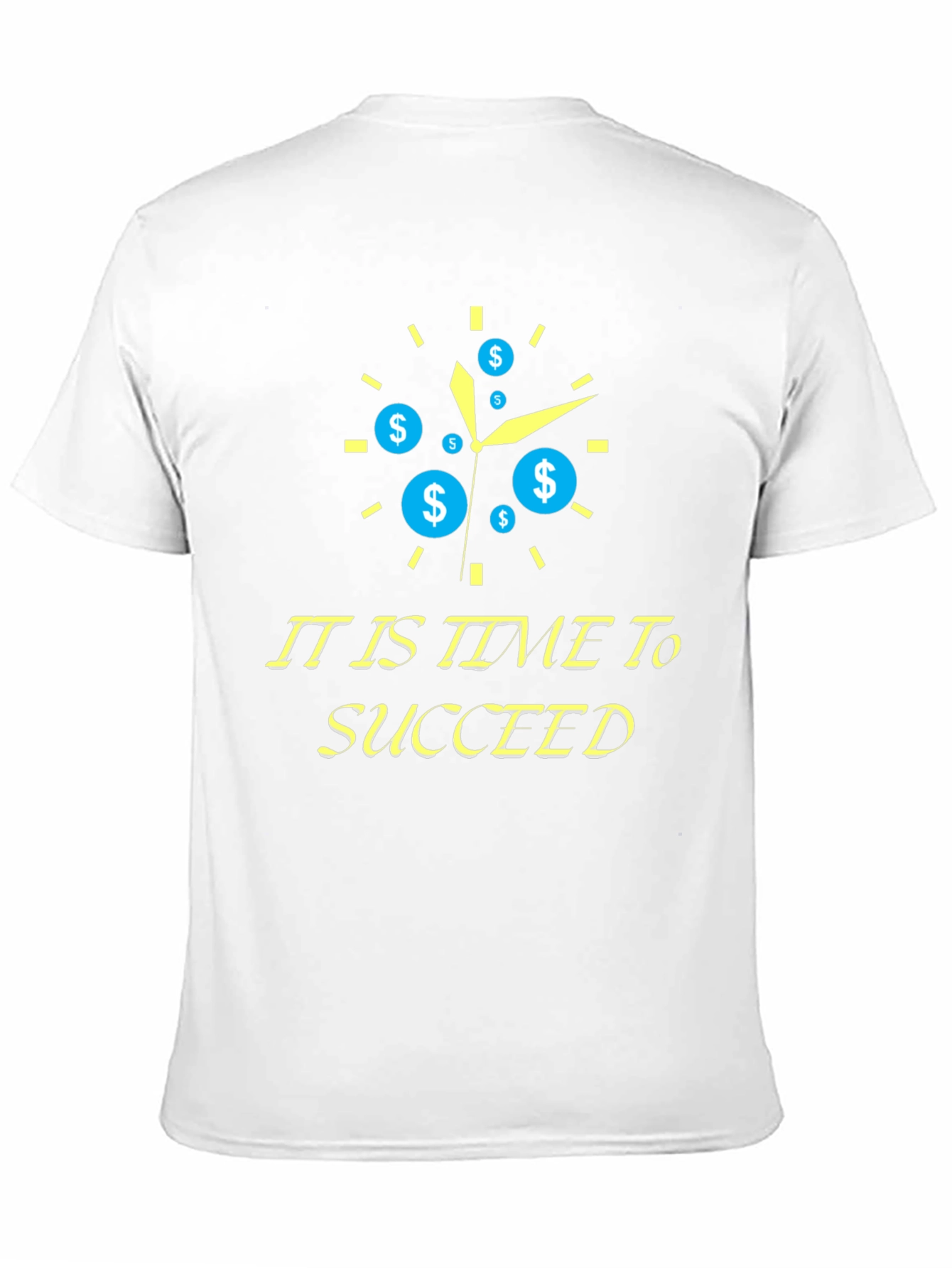 Time to Succeed Black T-Shirt