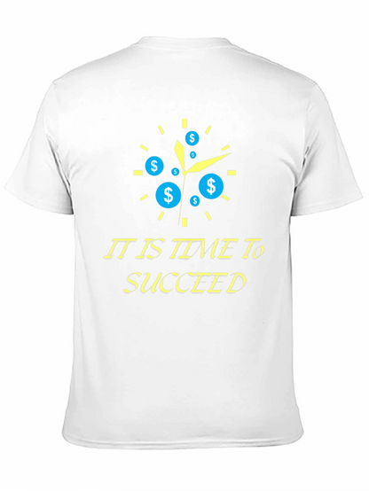 Time to Succeed Black T-Shirt