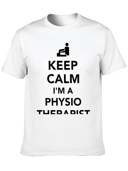Keep Calm Im A Physio T-Shirt - Unisex
