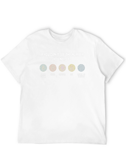 If You Cant See the Number T-Shirt