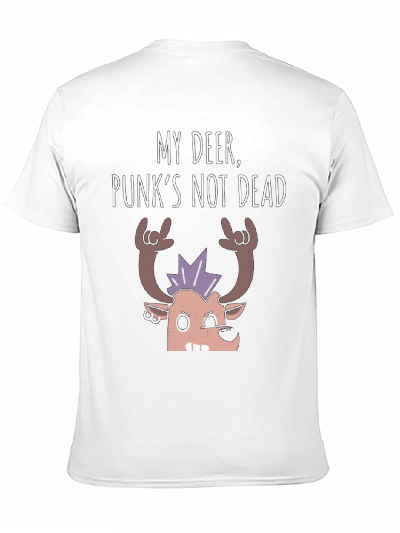 My Deer Punks Not Dead Graphic Tee