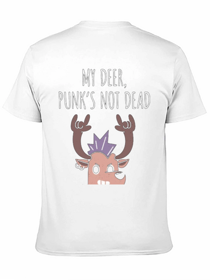 My Deer Punks Not Dead Graphic Tee