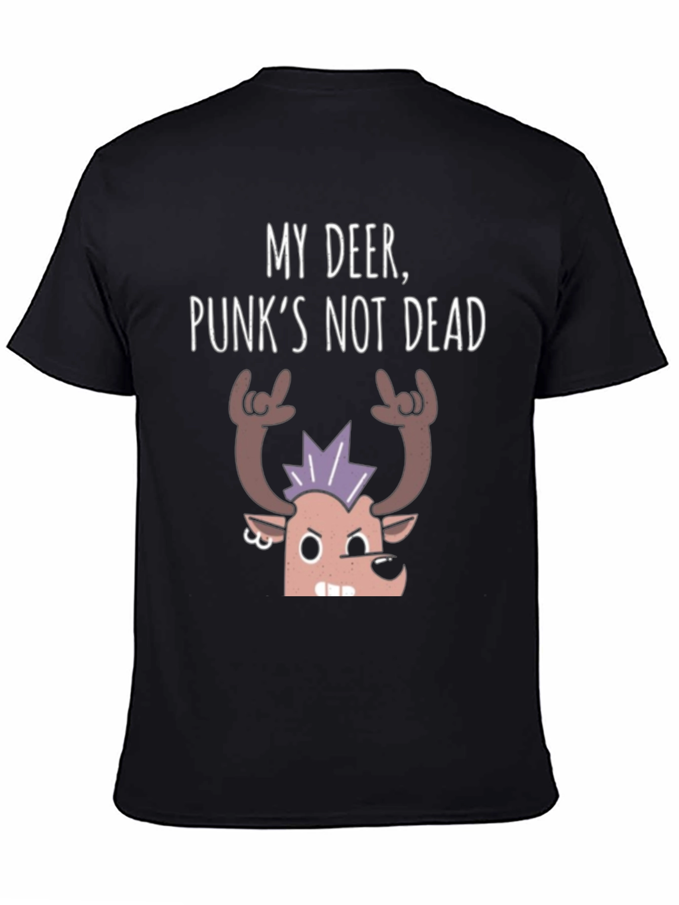 My Deer Punks Not Dead Graphic Tee