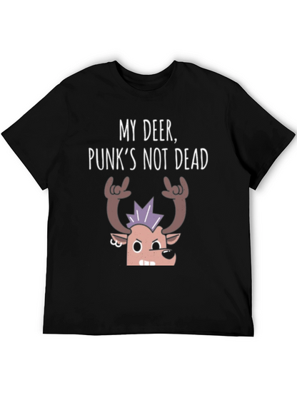 My Deer Punks Not Dead Graphic Tee
