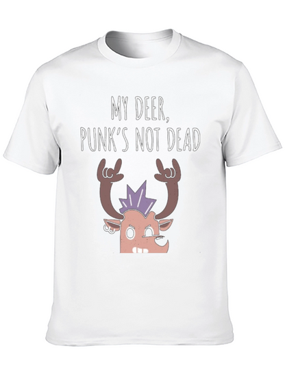 My Deer Punks Not Dead Graphic Tee