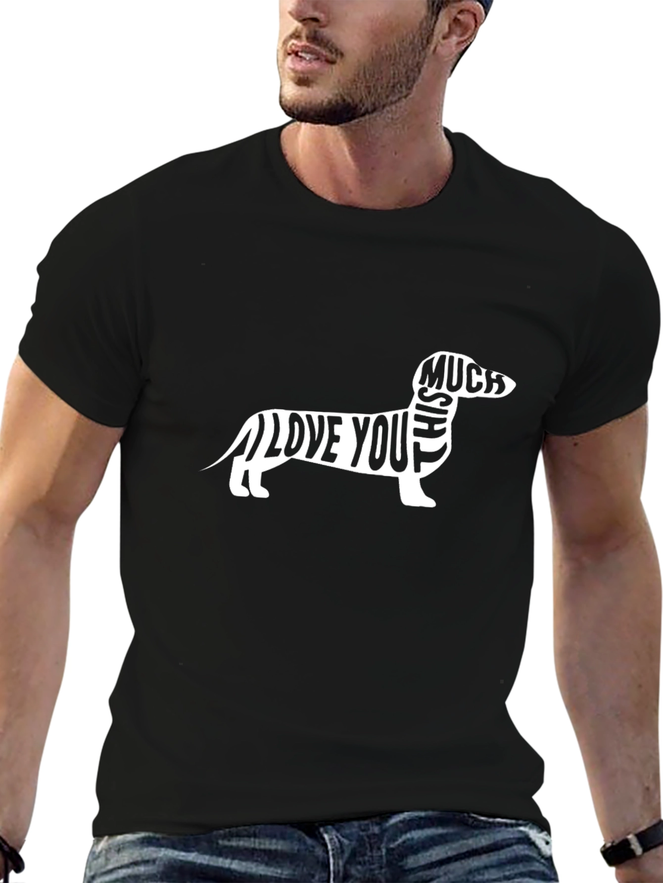 Dachshund Love T-Shirt - I Love You Much!