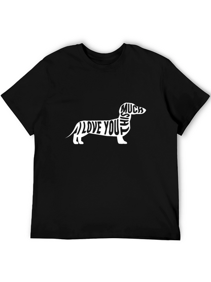 Dachshund Love T-Shirt - I Love You Much!