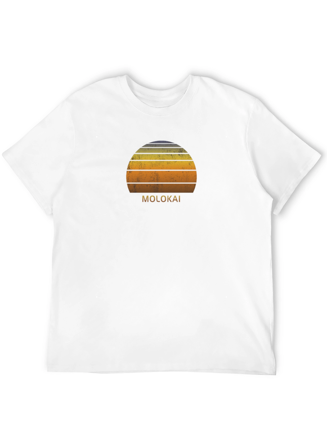 Molokai Retro Sunset Graphic T-Shirt