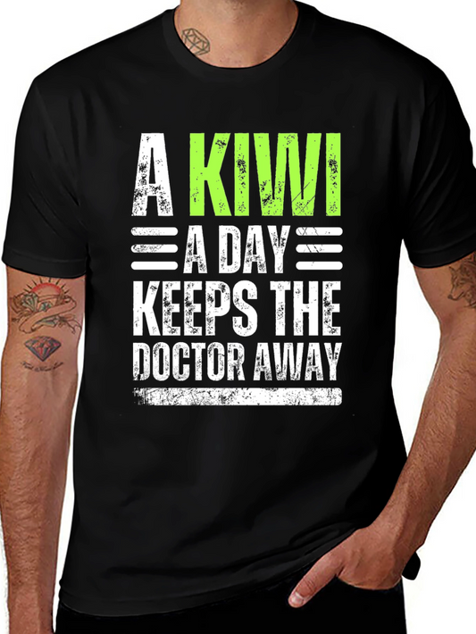 A Kiwi A Day T-Shirt - Funny Health Tee