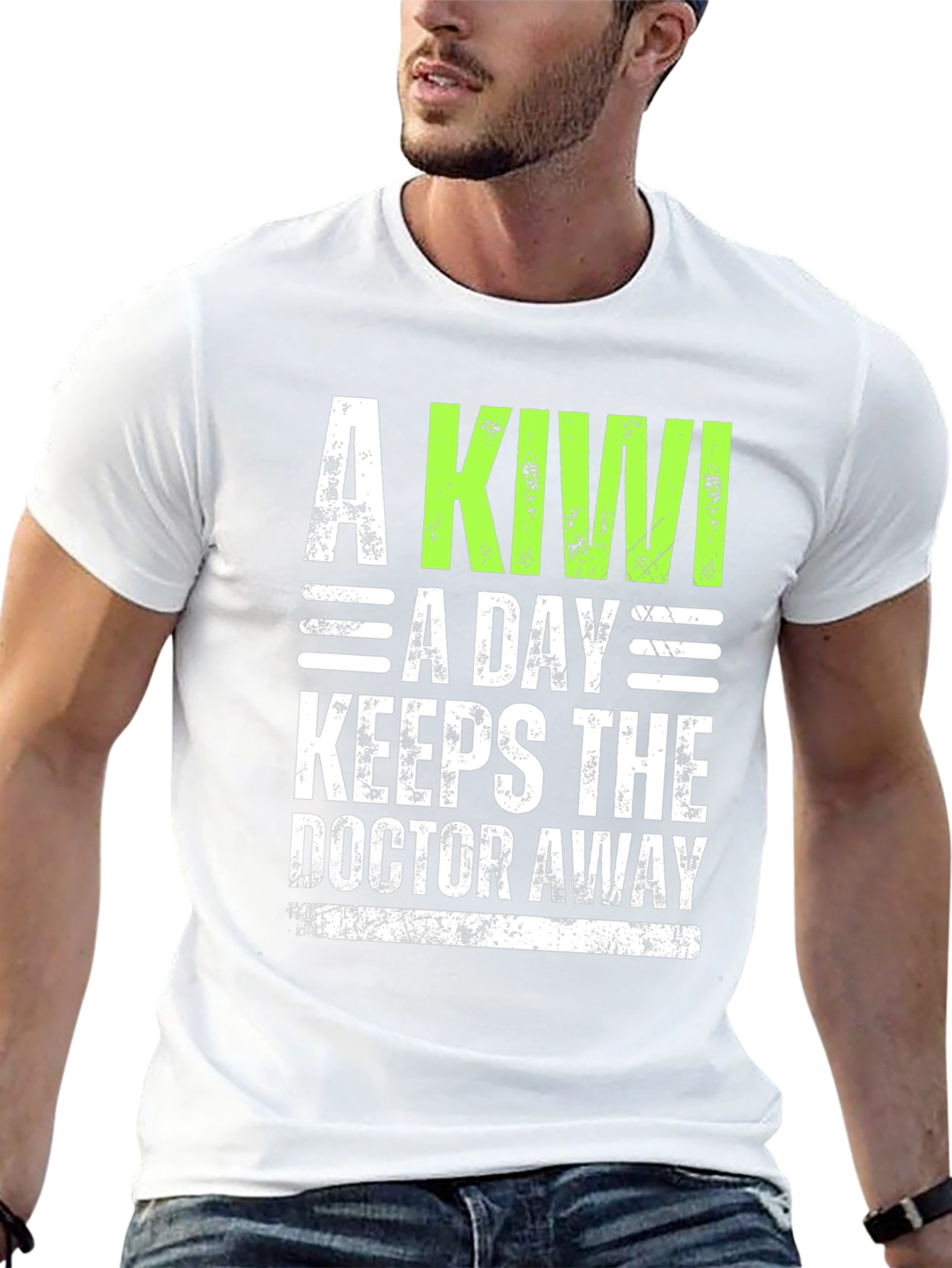 A Kiwi A Day T-Shirt - Funny Health Tee