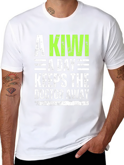 A Kiwi A Day T-Shirt - Funny Health Tee