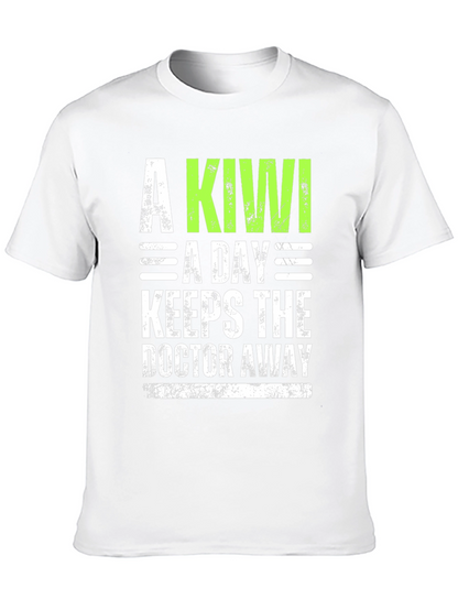 A Kiwi A Day T-Shirt - Funny Health Tee