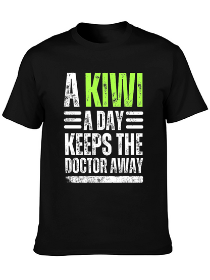 A Kiwi A Day T-Shirt - Funny Health Tee