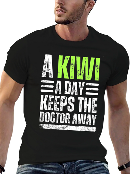 A Kiwi A Day T-Shirt - Funny Health Tee