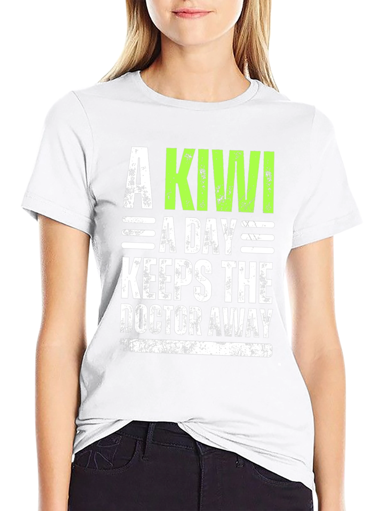 A Kiwi A Day T-Shirt - Funny Health Tee