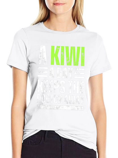 A Kiwi A Day T-Shirt - Funny Health Tee