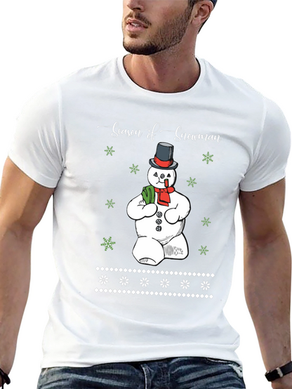 Season of Snowman Graphic T-Shirt