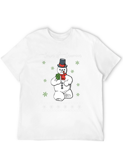 Season of Snowman Graphic T-Shirt