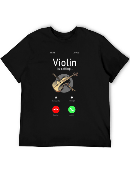 Violin is Calling T-Shirt - Music Lover Tee