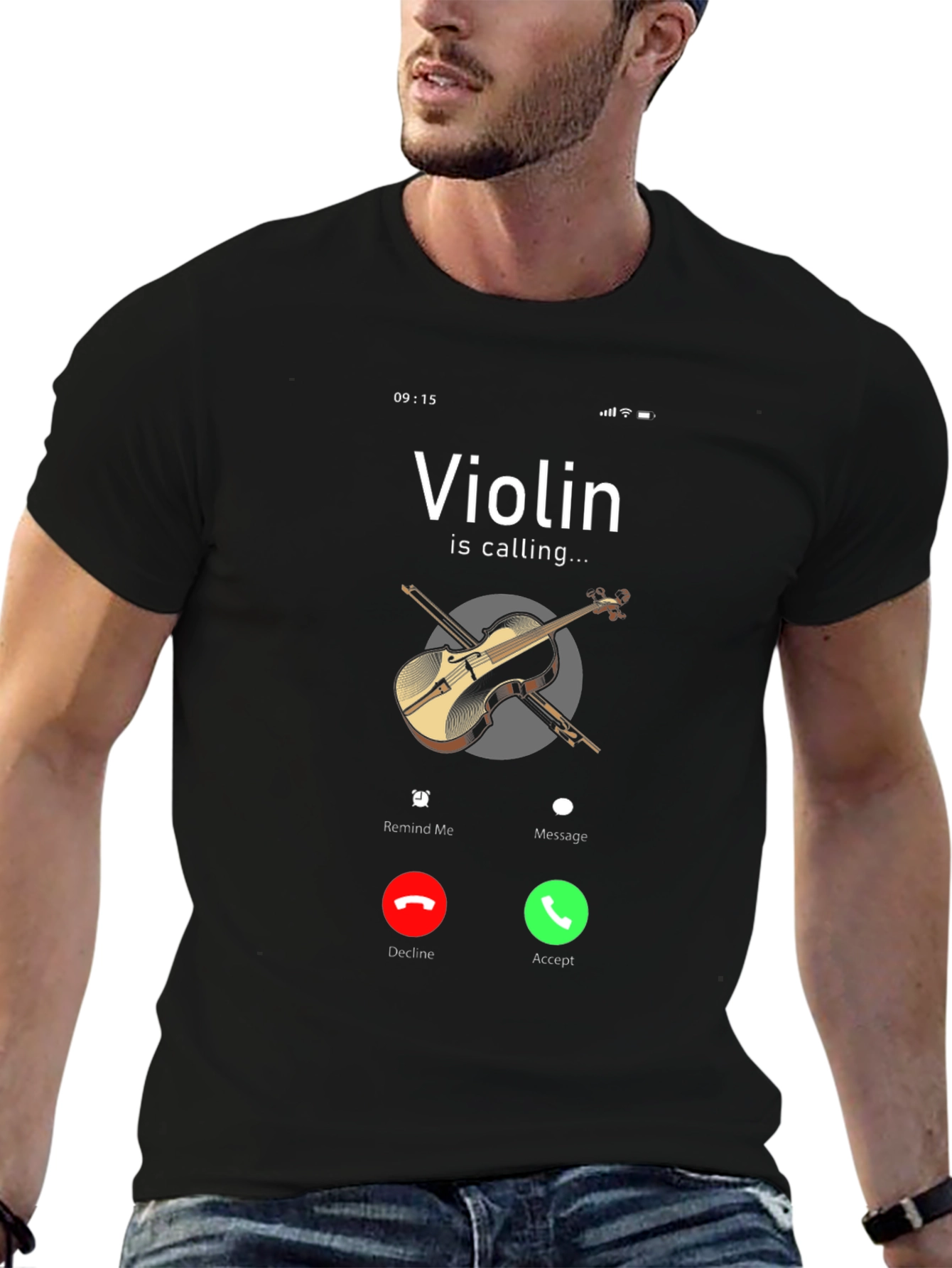 Violin is Calling T-Shirt - Music Lover Tee