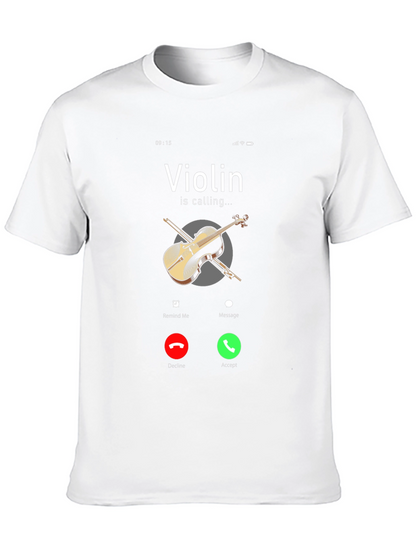 Violin is Calling T-Shirt - Music Lover Tee