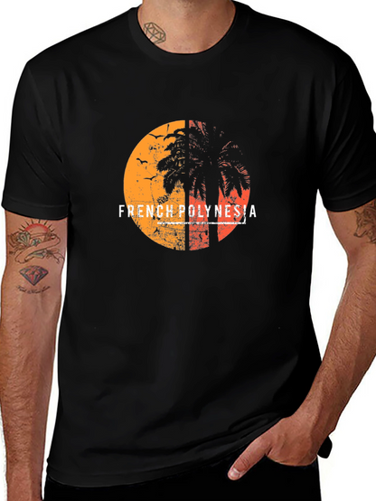French Polynesia Sunset T-Shirt
