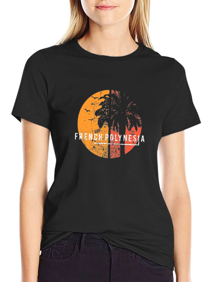 French Polynesia Sunset T-Shirt