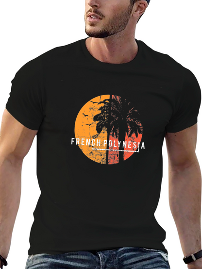 French Polynesia Sunset T-Shirt