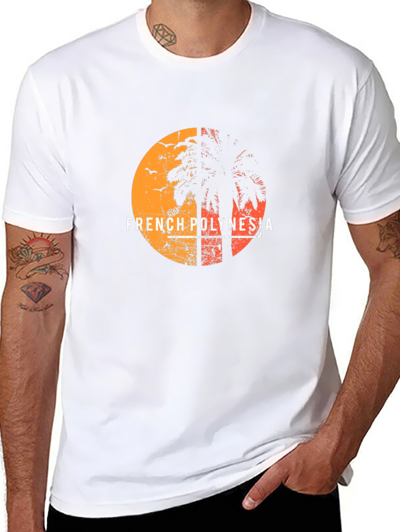 French Polynesia Sunset T-Shirt