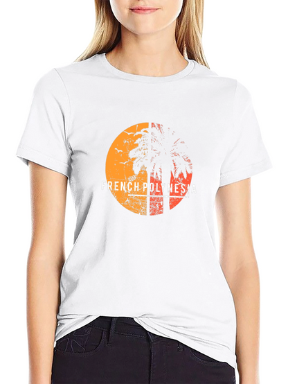 French Polynesia Sunset T-Shirt