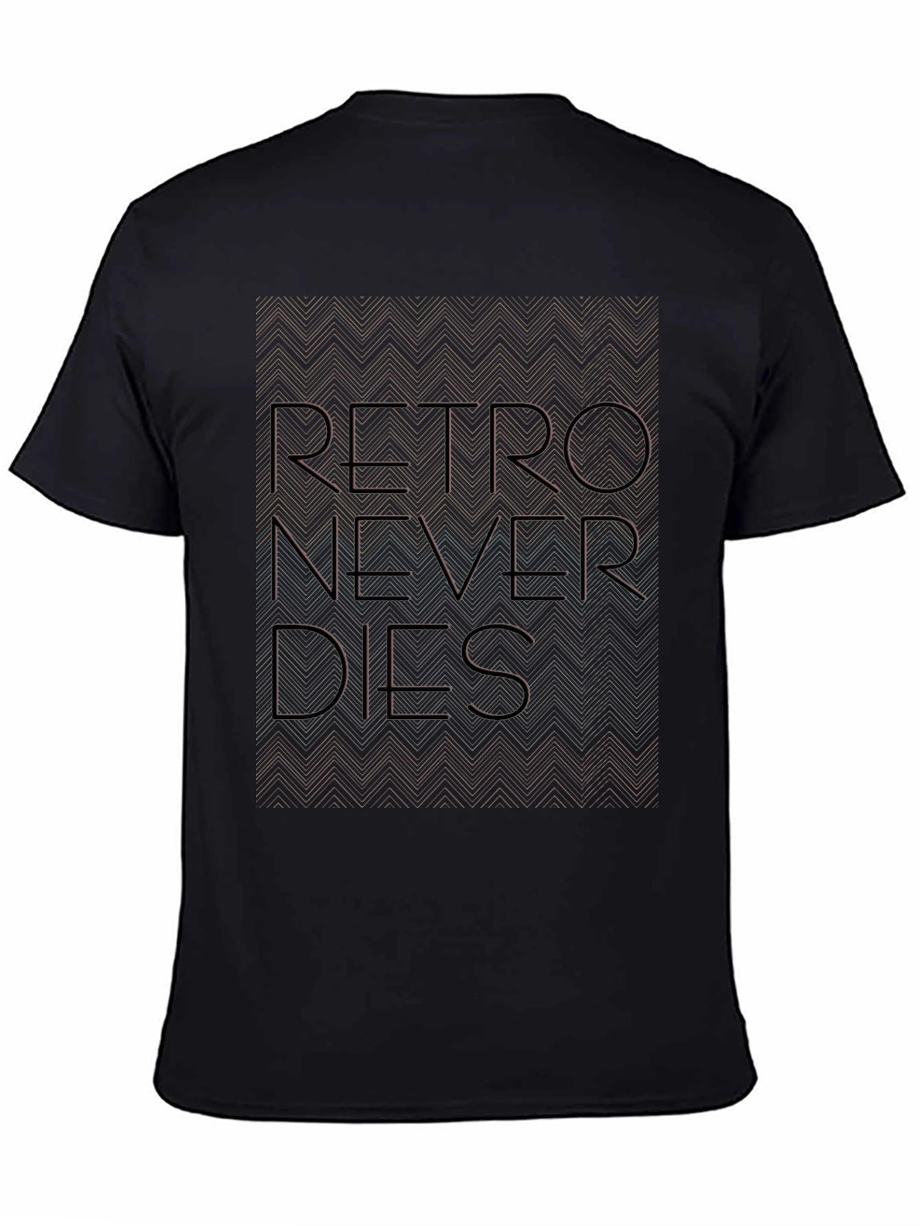 Retro Never Dies Graphic Tee - Trendy Streetwear