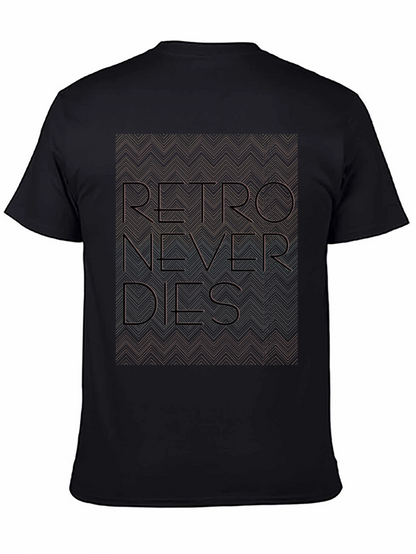 Retro Never Dies Graphic Tee - Trendy Streetwear