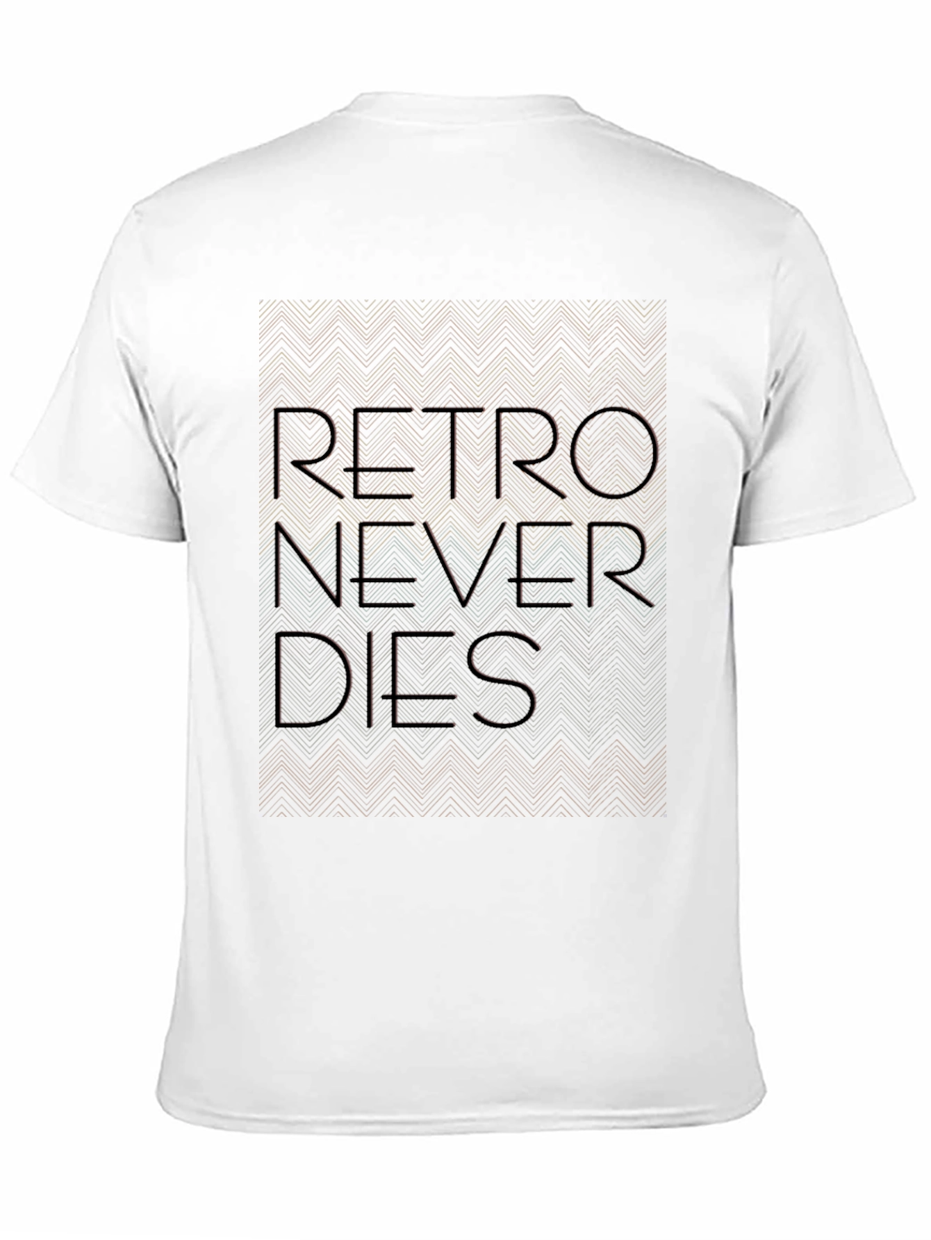 Retro Never Dies Graphic Tee - Trendy Streetwear