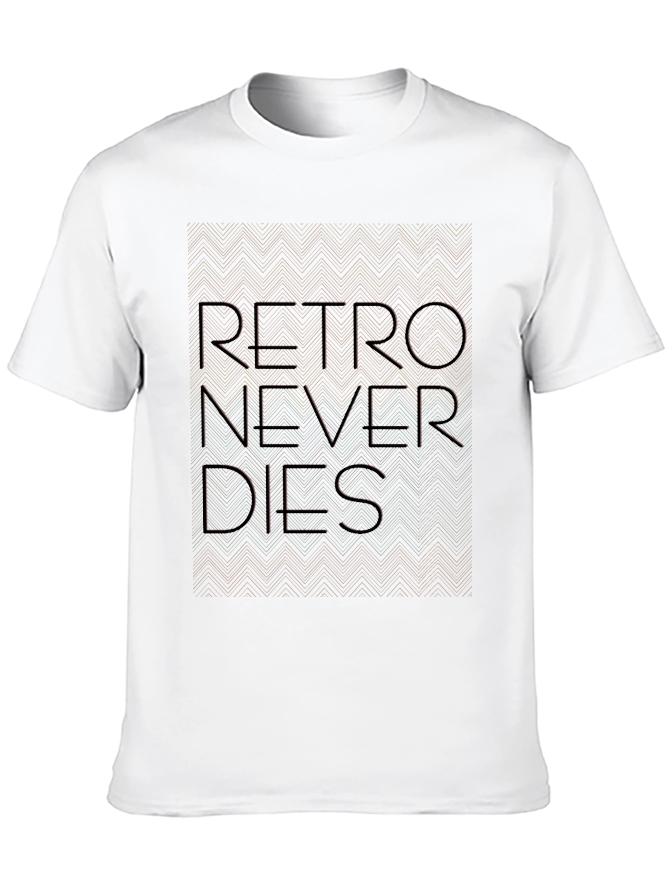 Retro Never Dies Graphic Tee - Trendy Streetwear