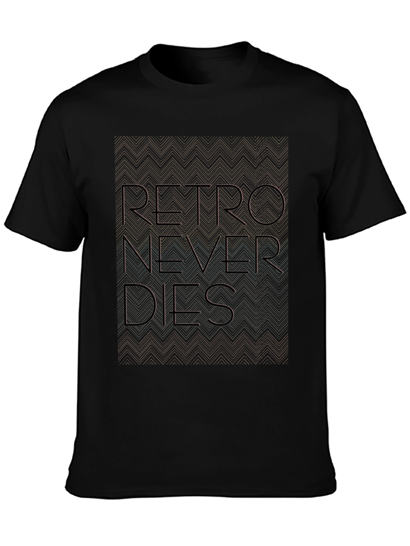 Retro Never Dies Graphic Tee - Trendy Streetwear