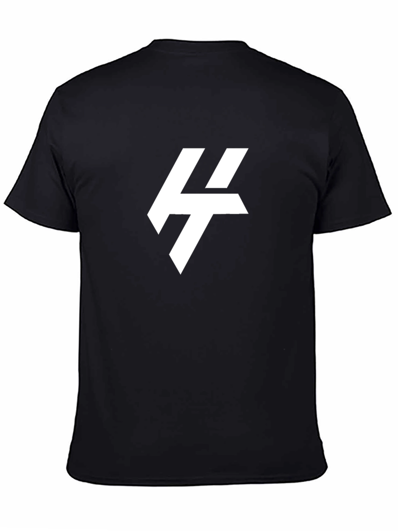 Modern Logo Black T-Shirt