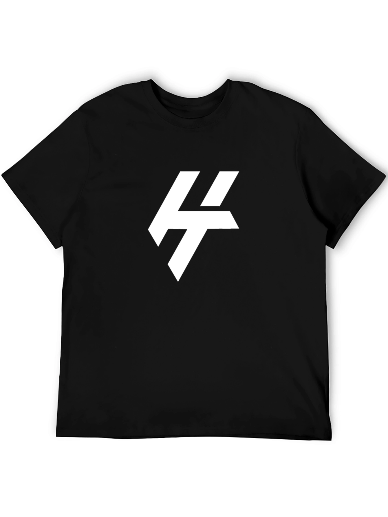 Modern Logo Black T-Shirt